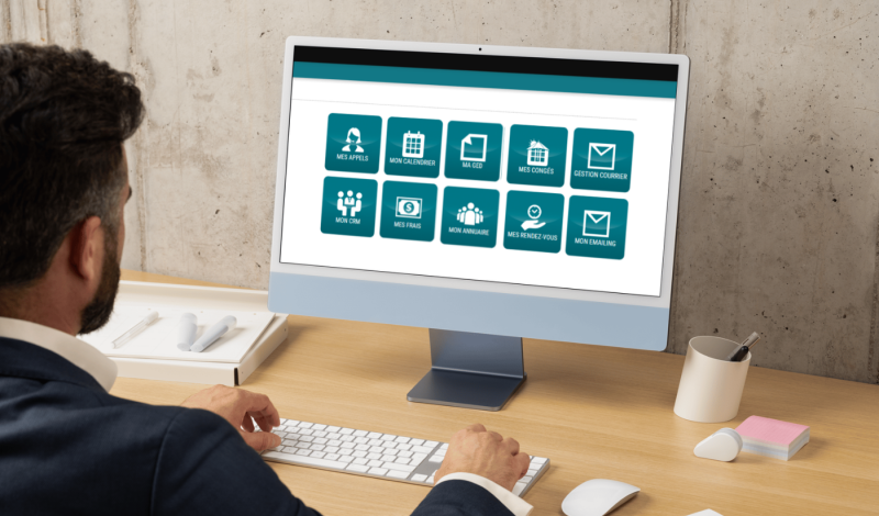 Portail d'applications de gestion d'entreprise